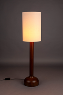 Rubber Wood Floor Lamp | Dutchbone Jones | Dutchfurniture.com