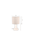 Beige Table Lamp | Dutchbone Jones | Dutchfurniture.com