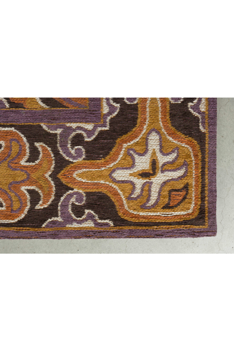 Patterned Chenille Carpet 5' x 8' | Dutchbone Bashmira | Dutchfurniture.com