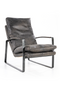 Dark Gray Lounge Chair | Eleonora Lex | Oroatrade.com