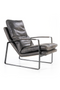 Dark Gray Lounge Chair | Eleonora Lex | Oroatrade.com