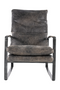 Dark Gray Lounge Chair | Eleonora Lex | Oroatrade.com