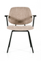 Modern Minimalist Dining Armchair | Eleonora Lynn | Oroatrade.com
