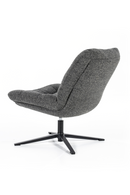 Gray Upholstered Swivel Chair | Eleonora Danica | Dutchfurniture.com