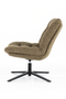 Green Upholstered Swivel Chair | Eleonora Danica | Dutchfurniture.com