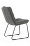 Gray Upholstered Dining Chair | Eleonora Danica | Oroatrade.com