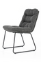 Gray Upholstered Dining Chair | Eleonora Danica | Oroatrade.com