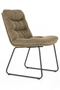 Green Baquer Dining Chair | Eleonora Danica | Oroatrade.com