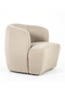 Boucle Upholstered Barrel Chair | Eleonora Charlotte | Oroatrade.com