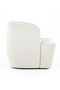 Boucle Upholstered Barrel Chair | Eleonora Charlotte | Oroatrade.com