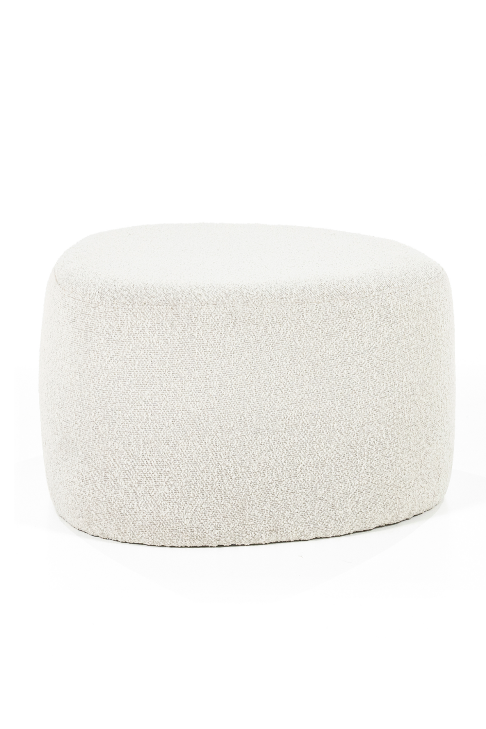 Beige Fabric Pouf S | Eleonora Liby | Dutchfurniture.com