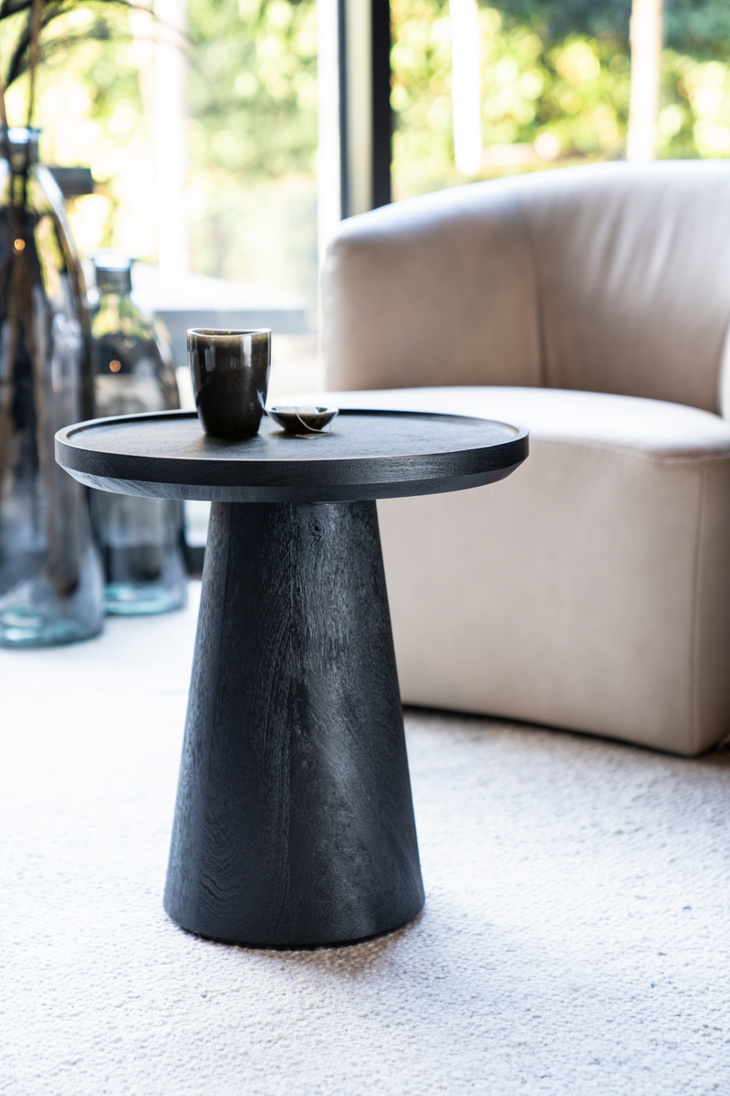 Black Mango Wood Coffee Table | Eleonora Ron | Dutchfurniture.com