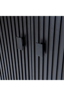Black Mango Wood Cabinet | Eleonora Remi | Oroatrade.com