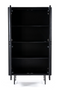 Black Mango Wood Cabinet | Eleonora Remi | Oroatrade.com