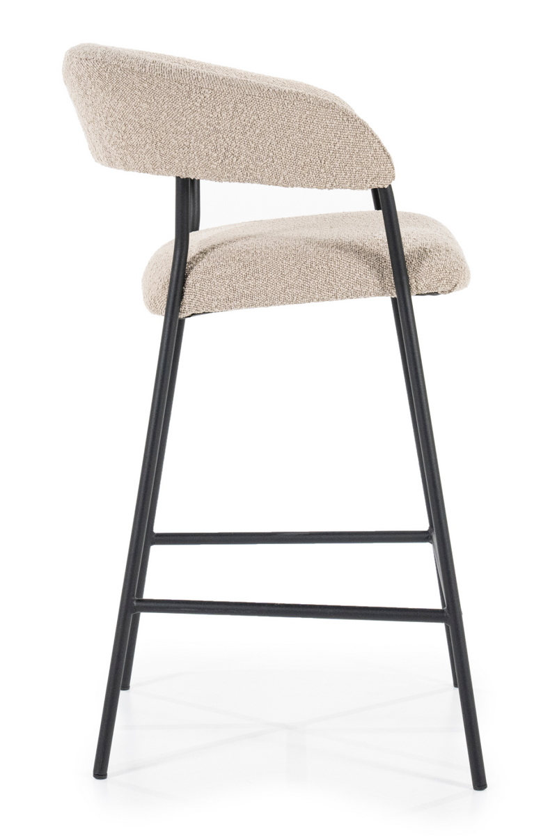 Upholstered Modern Bar Chair | Eleonora Luka | Dutchfurniture.com