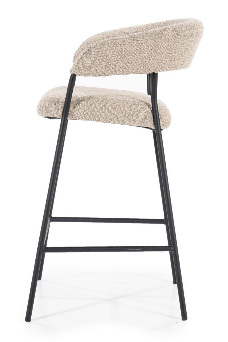 Upholstered Modern Bar Chair | Eleonora Luka | Dutchfurniture.com