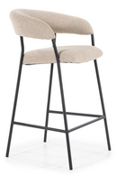 Upholstered Modern Bar Chair | Eleonora Luka | Dutchfurniture.com