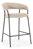 Upholstered Modern Bar Chair | Eleonora Luka | Dutchfurniture.com