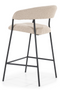 Upholstered Modern Bar Chair | Eleonora Luka | Dutchfurniture.com