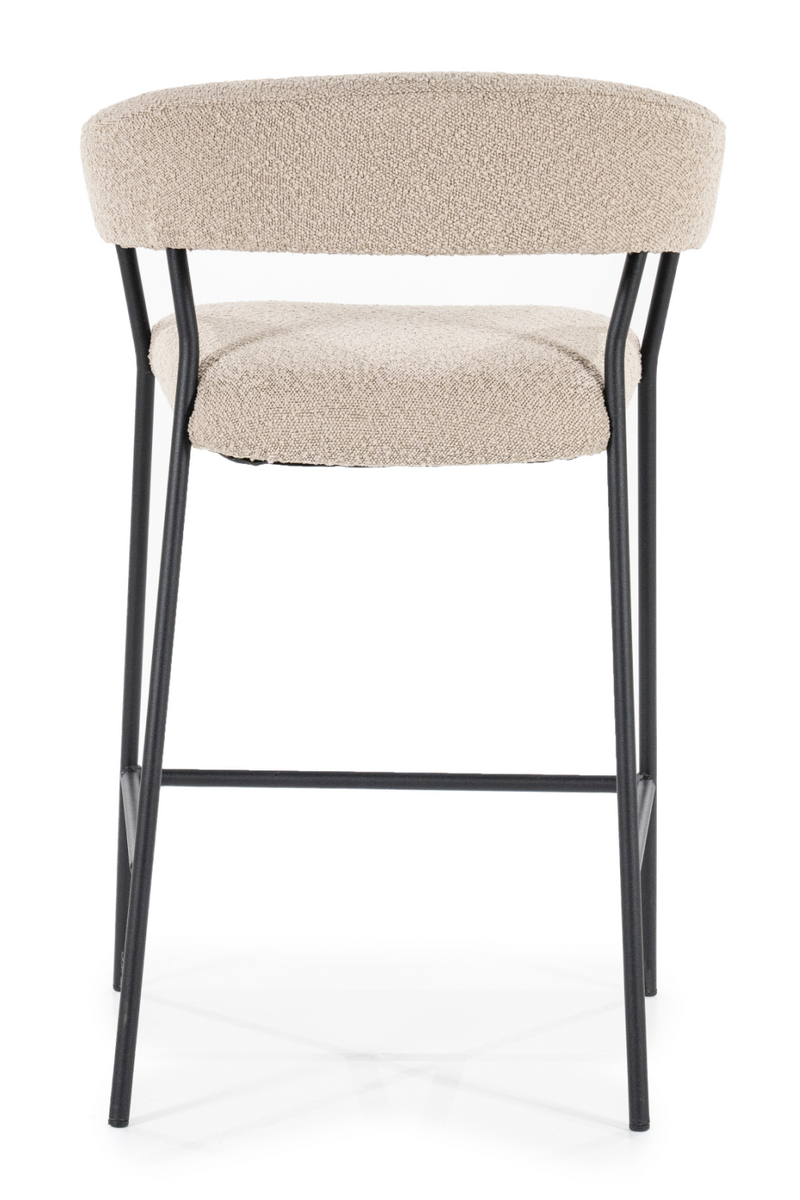 Upholstered Modern Bar Chair | Eleonora Luka | Dutchfurniture.com