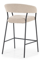 Upholstered Modern Bar Chair | Eleonora Luka | Dutchfurniture.com