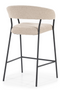 Upholstered Modern Bar Chair | Eleonora Luka | Dutchfurniture.com