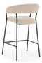 Upholstered Modern Bar Chair | Eleonora Luka | Dutchfurniture.com