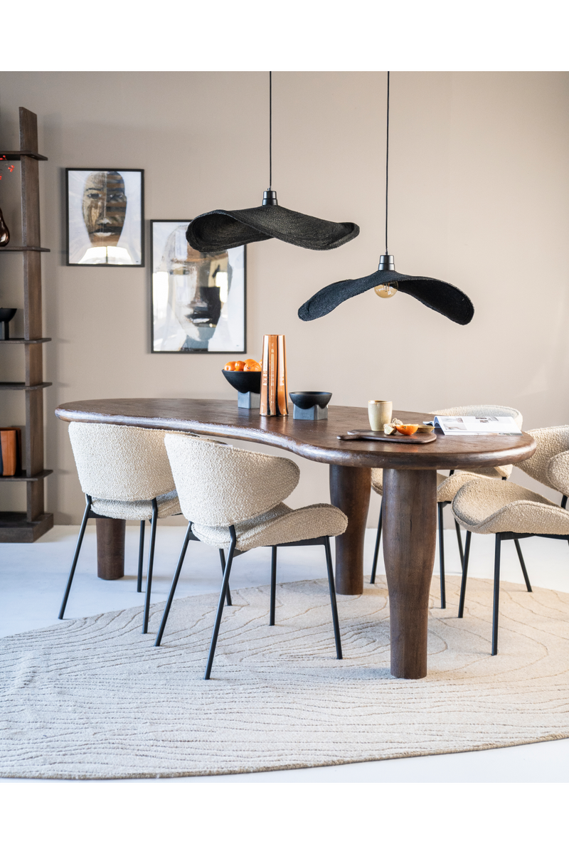 Wooden Organic Dining Table M | Eleonora Jodi | Dutchfurniture.com