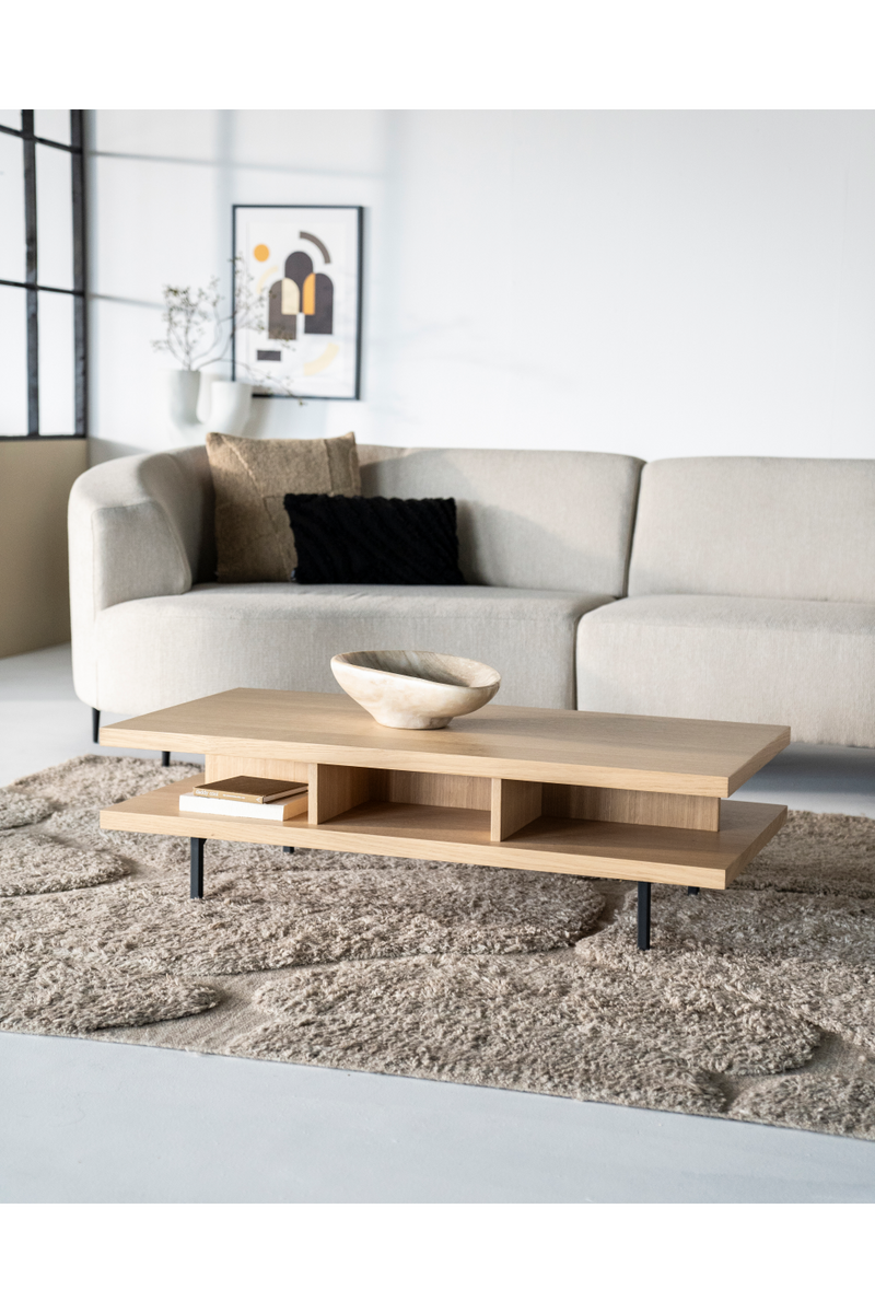 Natural Oak Coffee Table | Eleonora | Dutchfurniture.com