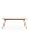 Wooden Minimalist Dining Table | Eleonora Thomas | Dutchfurniture.com