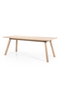 Wooden Minimalist Dining Table | Eleonora Thomas | Dutchfurniture.com