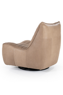 Chanelled Leather Lounge Chair | Eleonora Matthew | Dutchfurniture.com