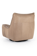 Chanelled Leather Lounge Chair | Eleonora Matthew | Dutchfurniture.com