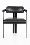 Black Leather Dining Chair | Eleonora Morris | Dutchfurniture.com