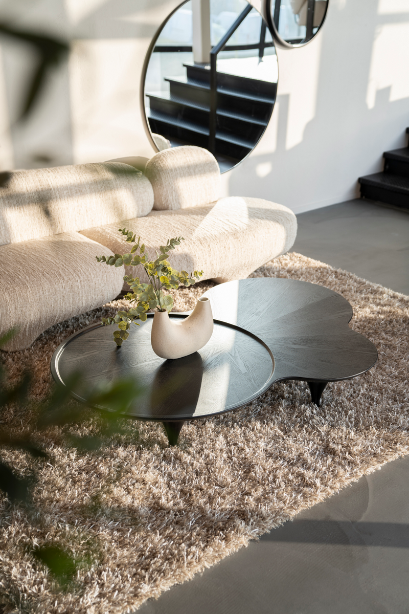 Black Oak Organic Coffee Table | Eleonora Fay | Dutchfurniture.com