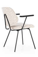 Fabric Upholstered Dining Armchair | Eleonora Jon | Dutchfurniture.com