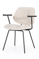 Fabric Upholstered Dining Armchair | Eleonora Jon | Dutchfurniture.com