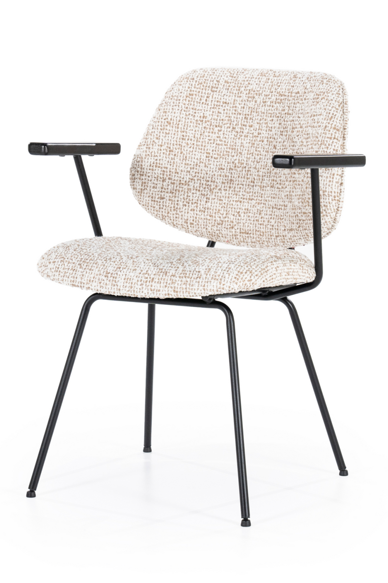 Fabric Upholstered Dining Armchair | Eleonora Jon | Dutchfurniture.com