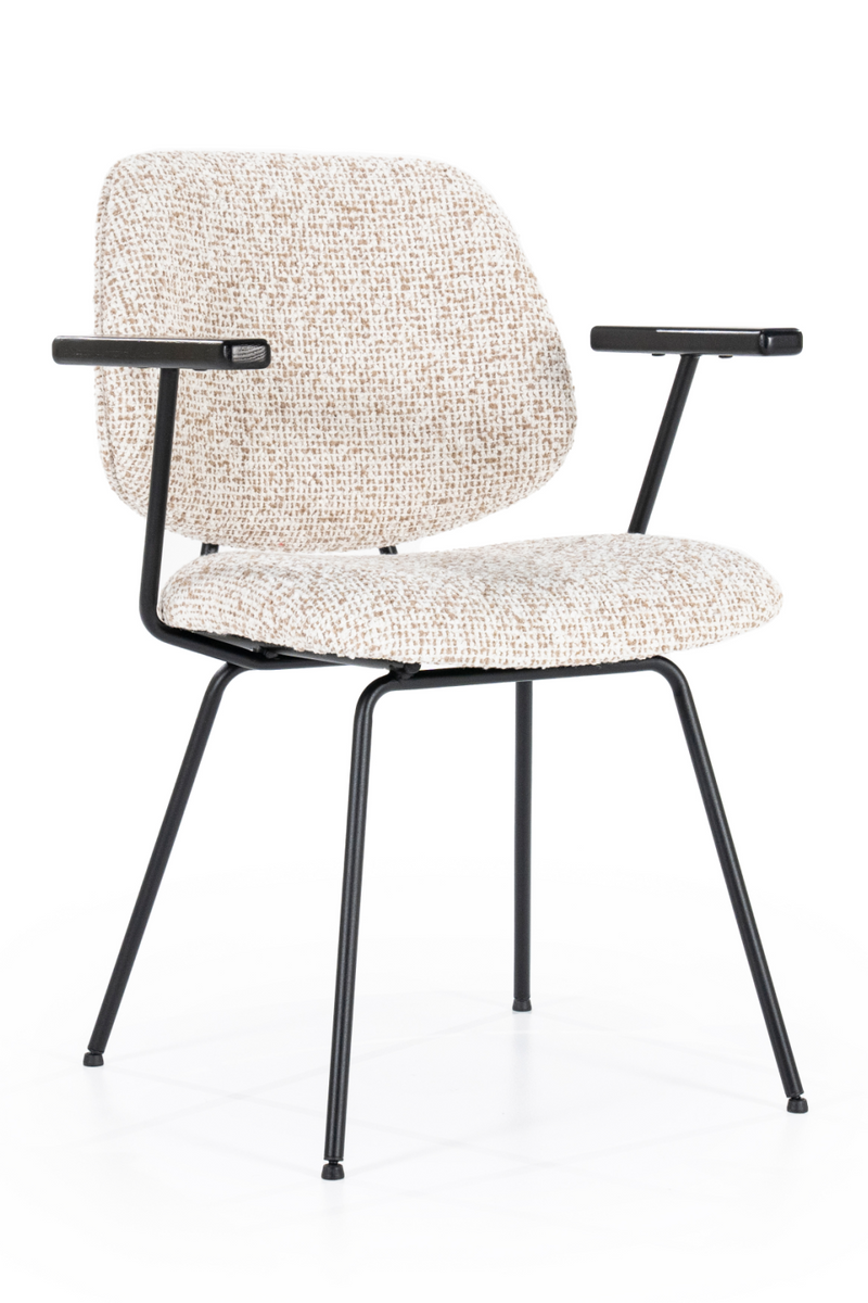 Fabric Upholstered Dining Armchair | Eleonora Jon | Dutchfurniture.com