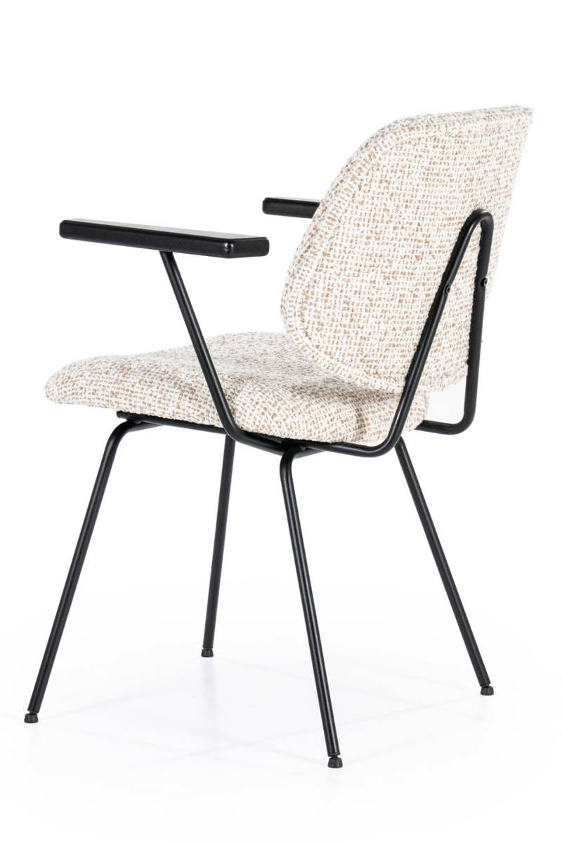 Fabric Upholstered Dining Armchair | Eleonora Jon | Dutchfurniture.com