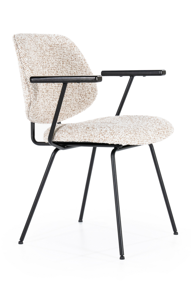 Fabric Upholstered Dining Armchair | Eleonora Jon | Dutchfurniture.com