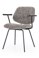 Fabric Upholstered Dining Armchair | Eleonora Jon | Dutchfurniture.com