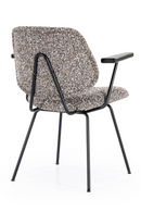 Fabric Upholstered Dining Armchair | Eleonora Jon | Dutchfurniture.com