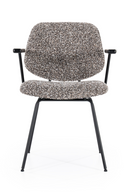 Fabric Upholstered Dining Armchair | Eleonora Jon | Dutchfurniture.com