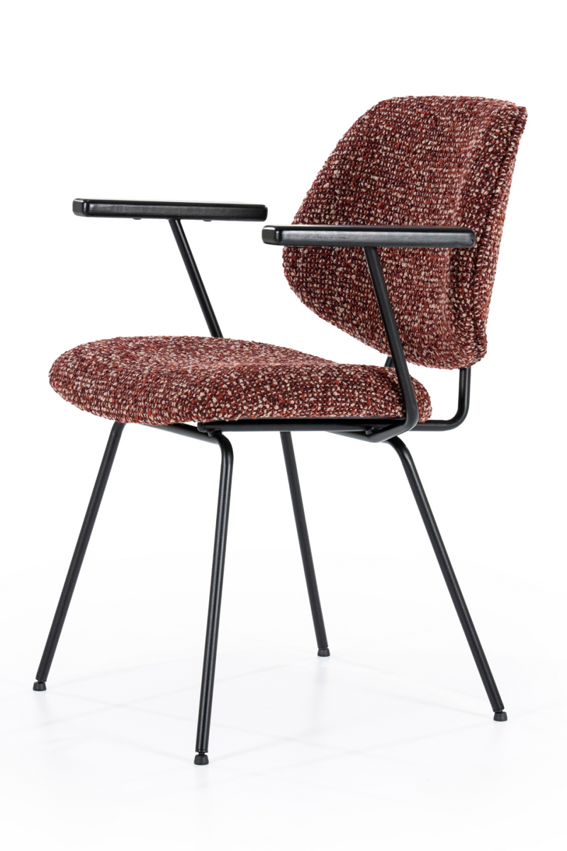 Fabric Upholstered Dining Armchair | Eleonora Jon | Dutchfurniture.com