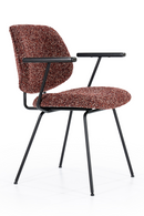 Fabric Upholstered Dining Armchair | Eleonora Jon | Dutchfurniture.com