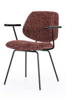 Fabric Upholstered Dining Armchair | Eleonora Jon | Dutchfurniture.com