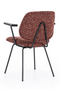 Fabric Upholstered Dining Armchair | Eleonora Jon | Dutchfurniture.com