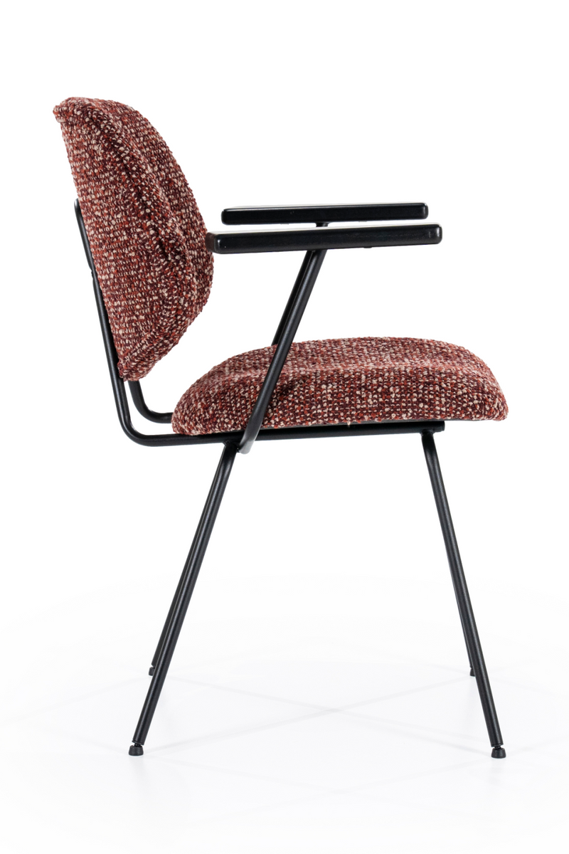 Fabric Upholstered Dining Armchair | Eleonora Jon | Dutchfurniture.com