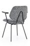 Fabric Upholstered Dining Armchair | Eleonora Jon | Dutchfurniture.com